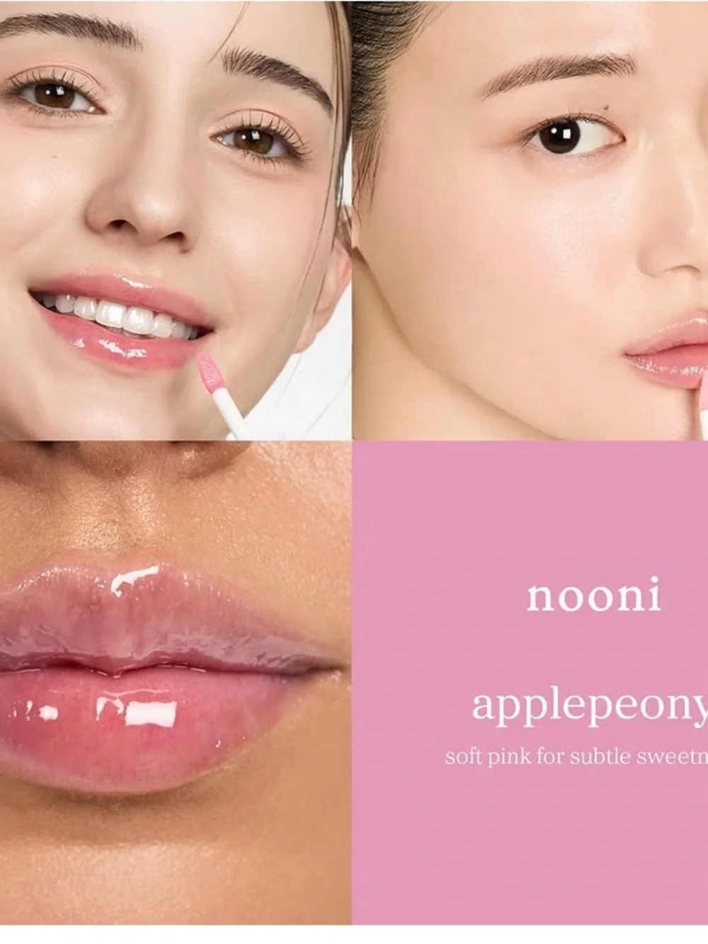 Lip Oil — Nourishing Tint in Soft Pink
